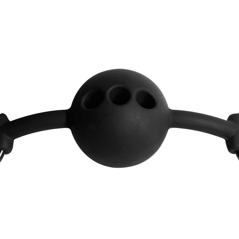 BÂILLON EN SILICONE RESPIRANT