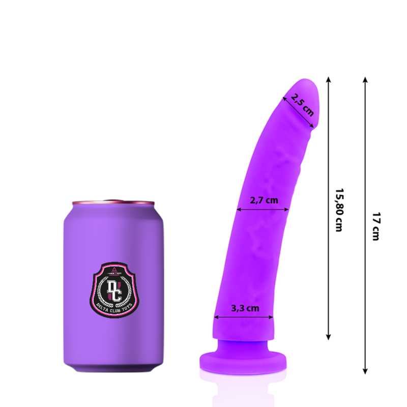 GODE MÉDICAL SILICONE LILAS