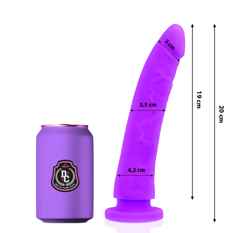 GODE MÉDICAL SILICONE LILAS
