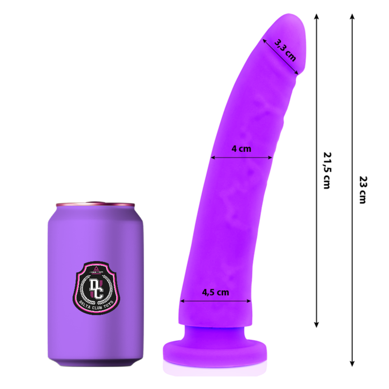 GODE MÉDICAL SILICONE LILAS