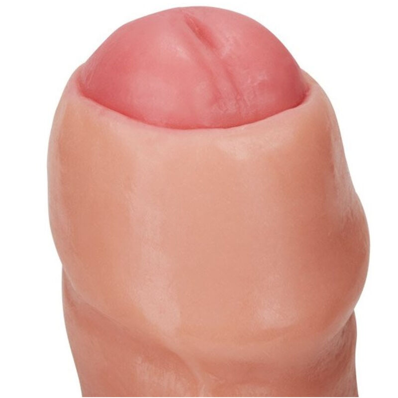 GODE RÉALISTE AVEC PRÉPUCE 21 CM