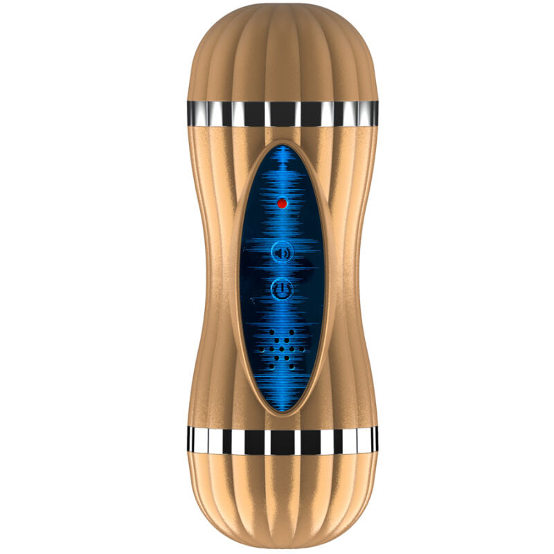 DOUBLE MASTURBATEUR VAGIN & BOUCHE DORÉ