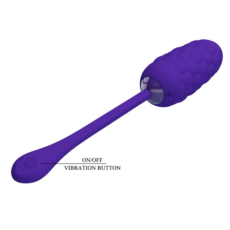 PRETTY LOVE - OEUF VIBRANT TEXTURÉ VIOLET