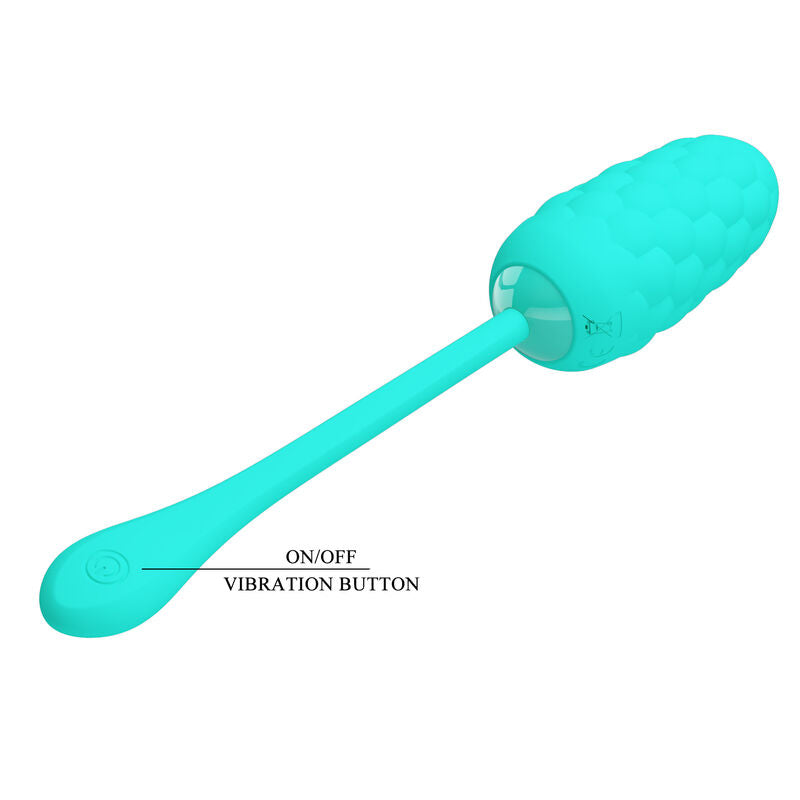 PRETTY LOVE - OEUF VIBRANT TEXTURÉ BLEU