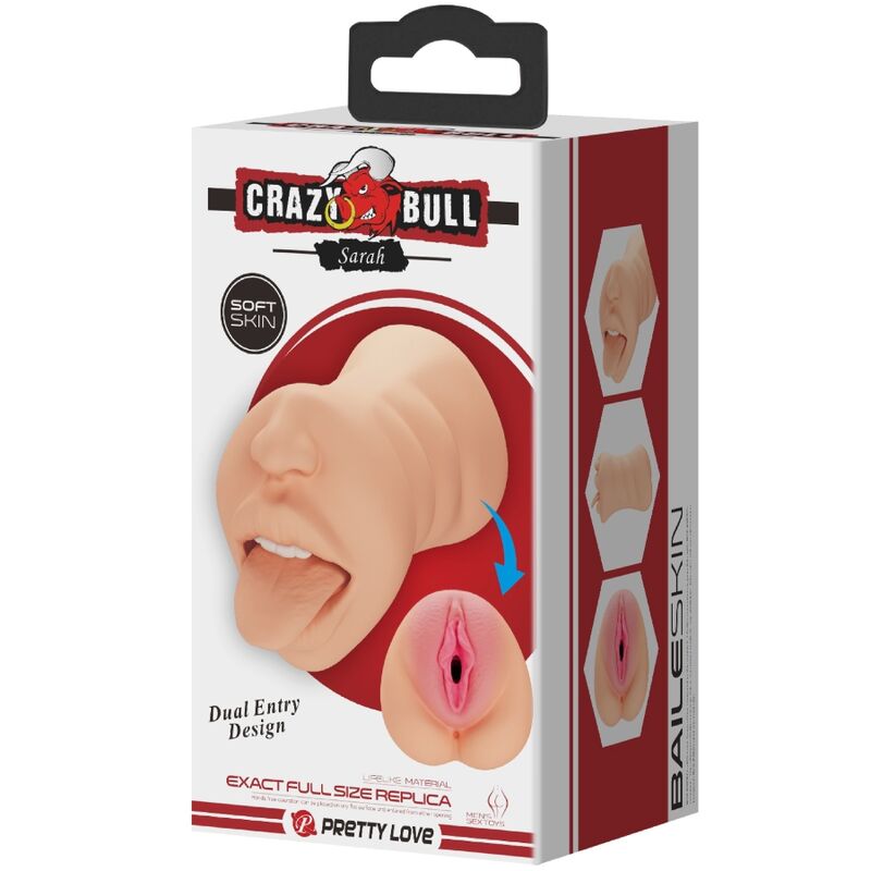 CRAZY BULL - MASTURBATEUR DOUBLE ENTRÉE