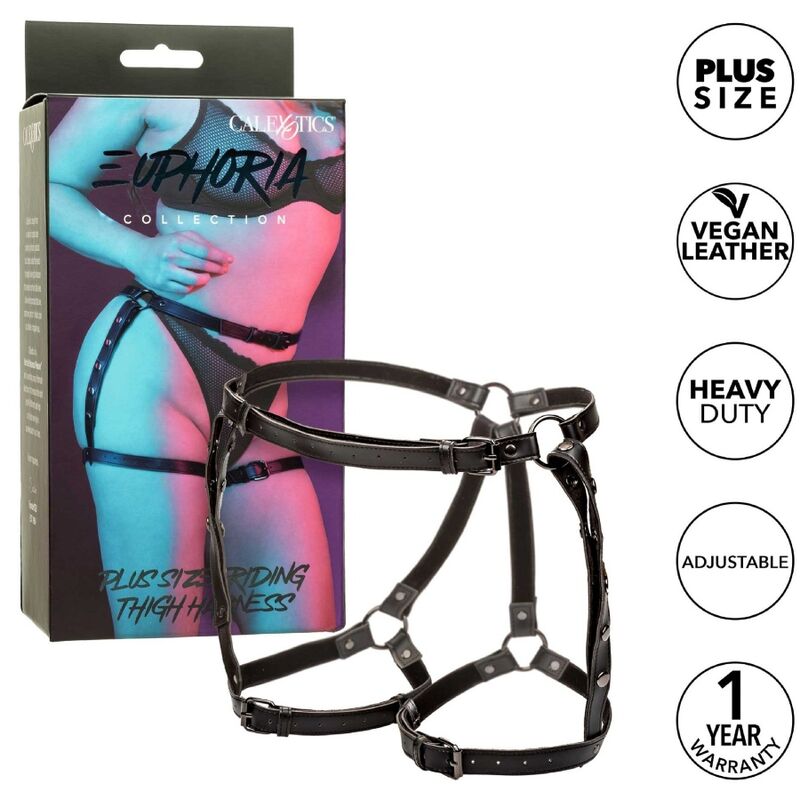 HARNAIS DE CUISSE STYLE ÉQUITATION GRANDE TAILLE