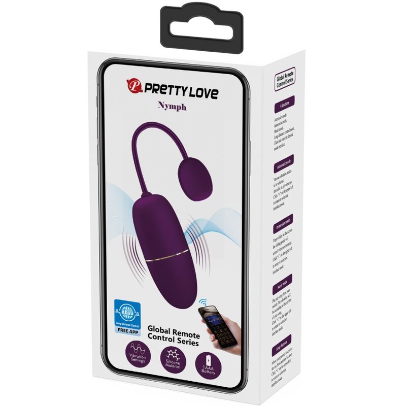 PRETTY LOVE - NYMPH OEUF VIBRANT LILA