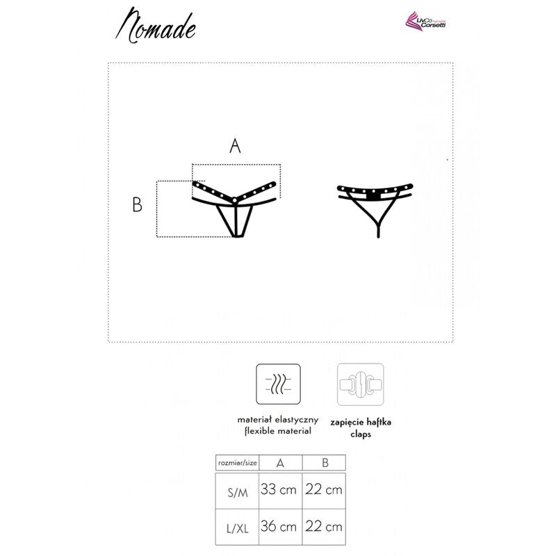 ENSEMBLE STRING NOMADE NOIR