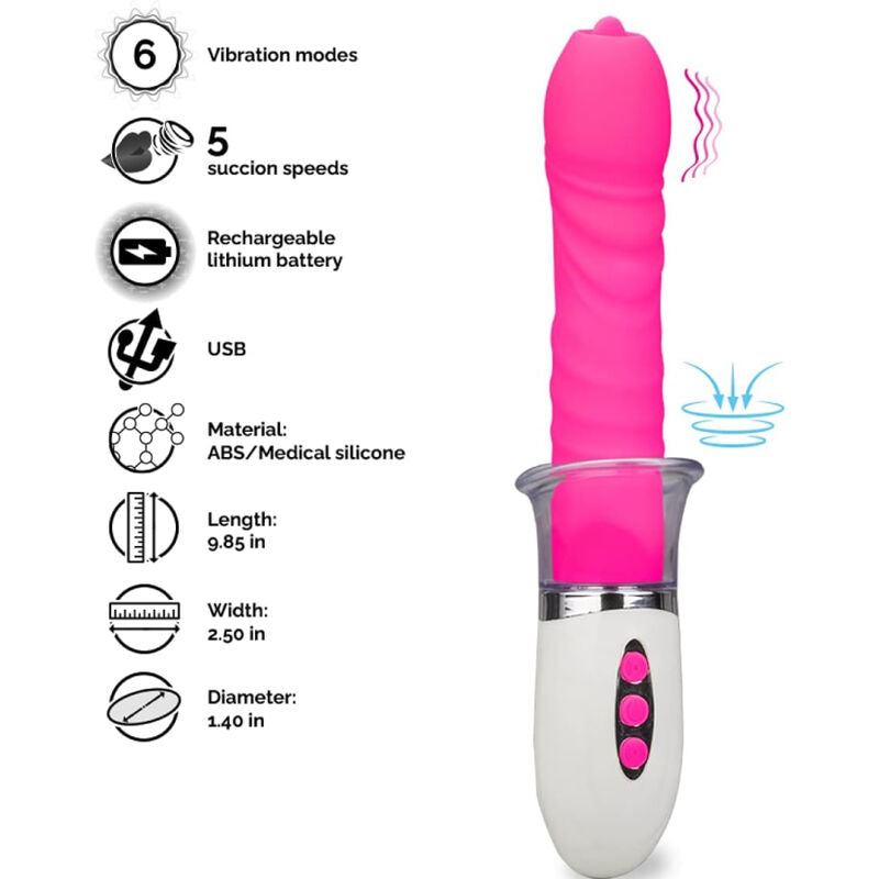 VIBROMASSEUR LIBERTY AVEC LANGUE