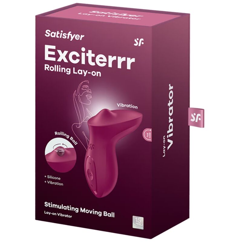 SATISFYER - VIBROMASSEUR EXCITERRR FUCHSIA