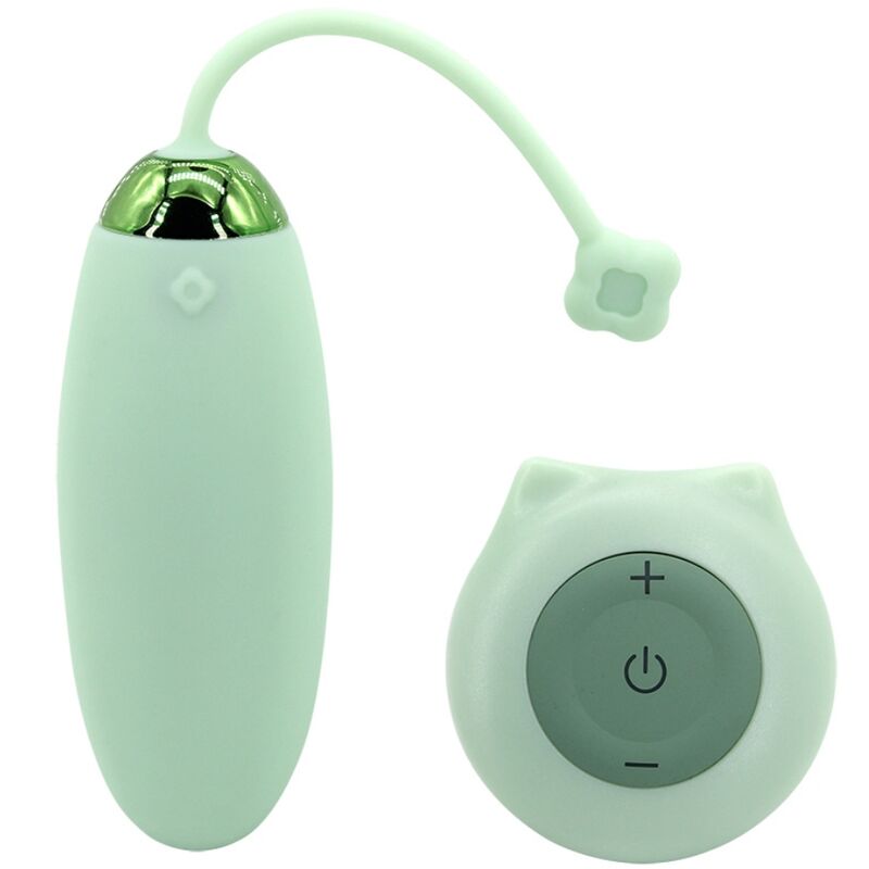 KITTY FUN EGG VIBROMASSEUR VERT