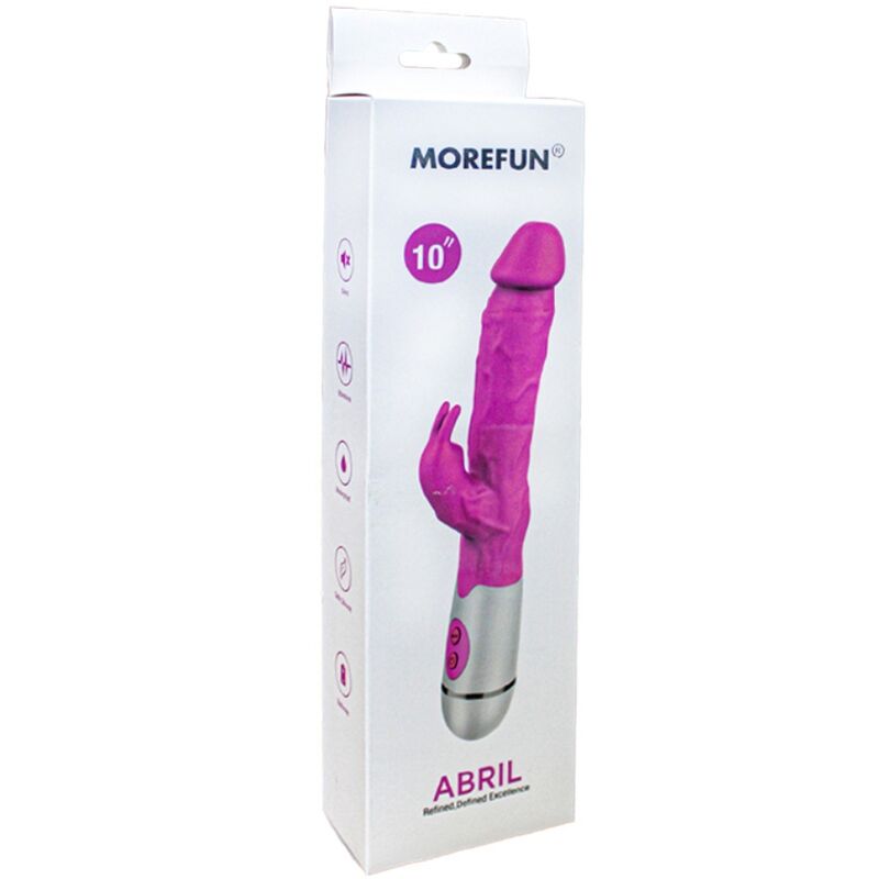 VIBROMASSEUR ABRIL RABBIT ROSE