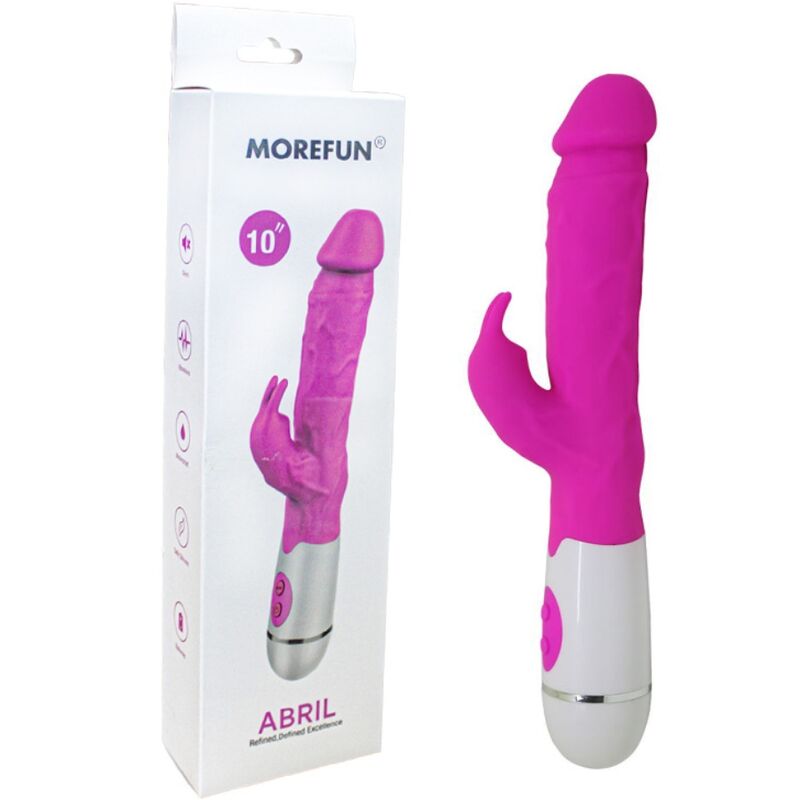 VIBROMASSEUR ABRIL RABBIT ROSE