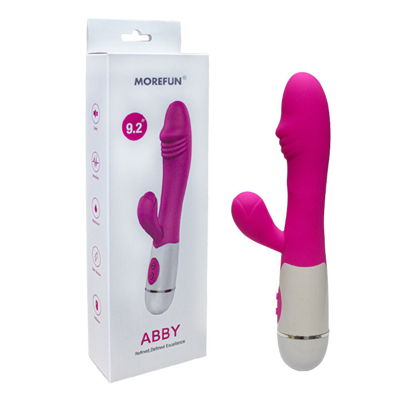 VIBROMASSEUR & STIMULATEUR ABBY ROSE