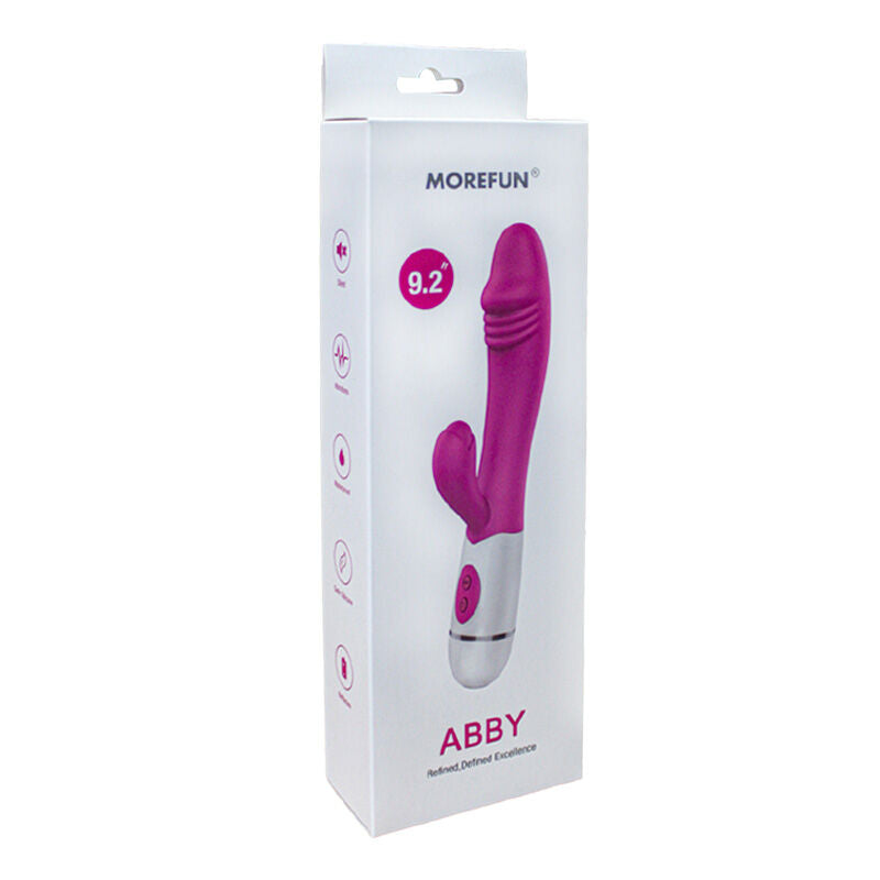 VIBROMASSEUR & STIMULATEUR ABBY ROSE