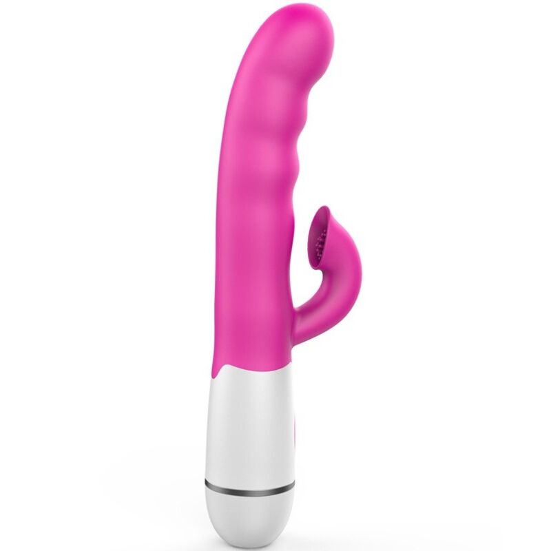 VIBROMASSEUR AMIR MULTIFONCTION AVEC LANGUE STIMULANTE ROSE