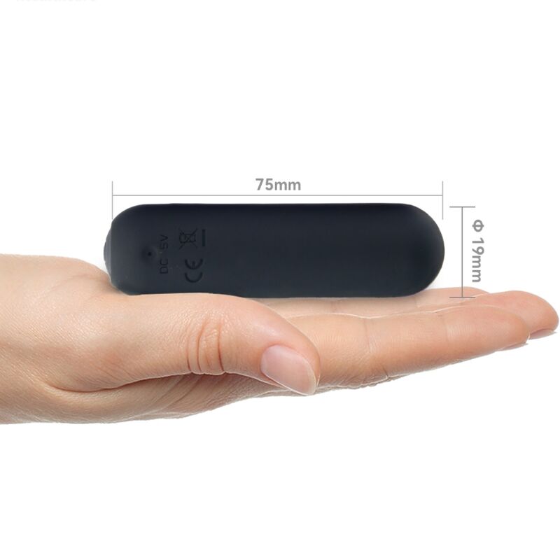 VIBROMASSEUR BULLET NOIR