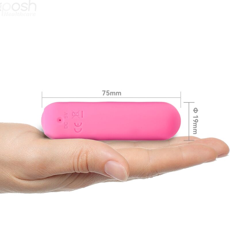 VIBROMASSEUR BULLET ROSE