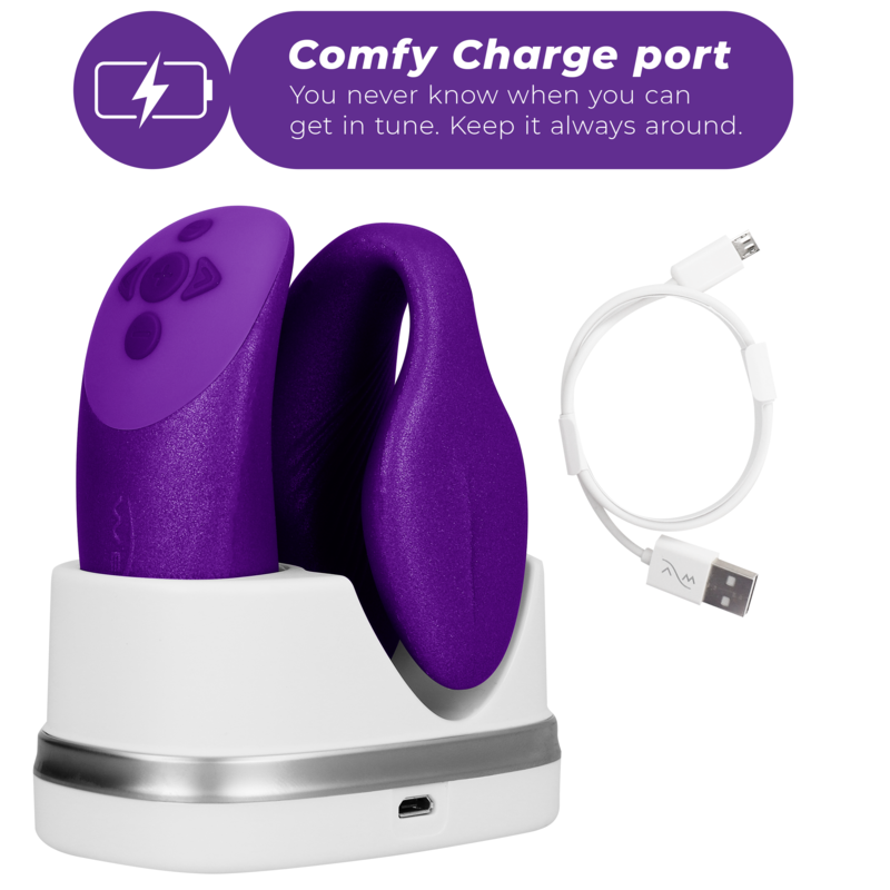 WE-VIBE - VIBROMASSEUR POUR COUPLES CHORUS LILAS