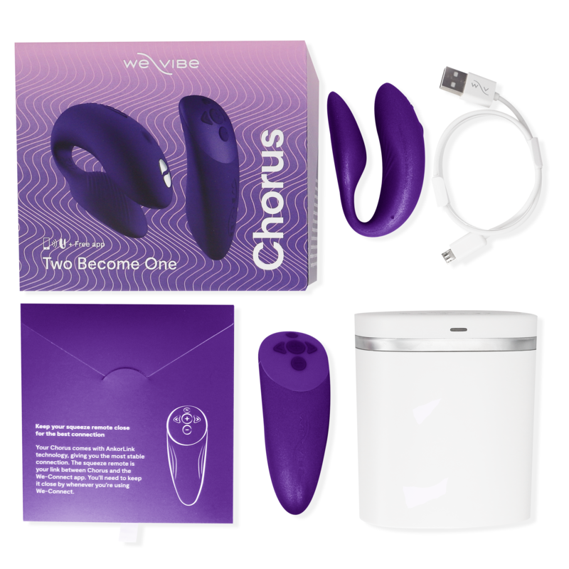 WE-VIBE - VIBROMASSEUR POUR COUPLES CHORUS LILAS