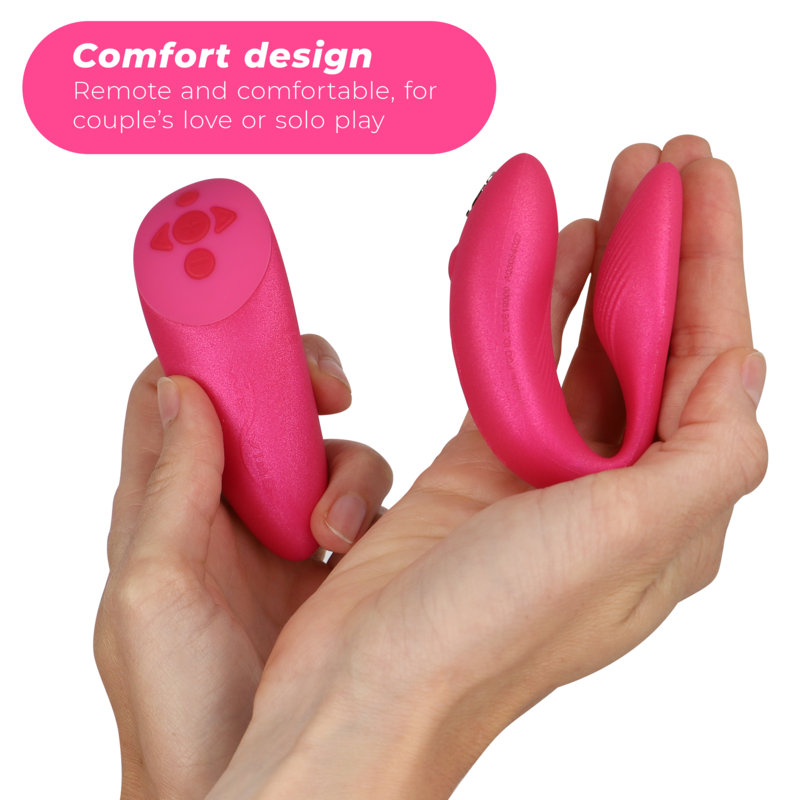 WE-VIBE - VIBROMASSEUR POUR COUPLES CHORUS ROSE