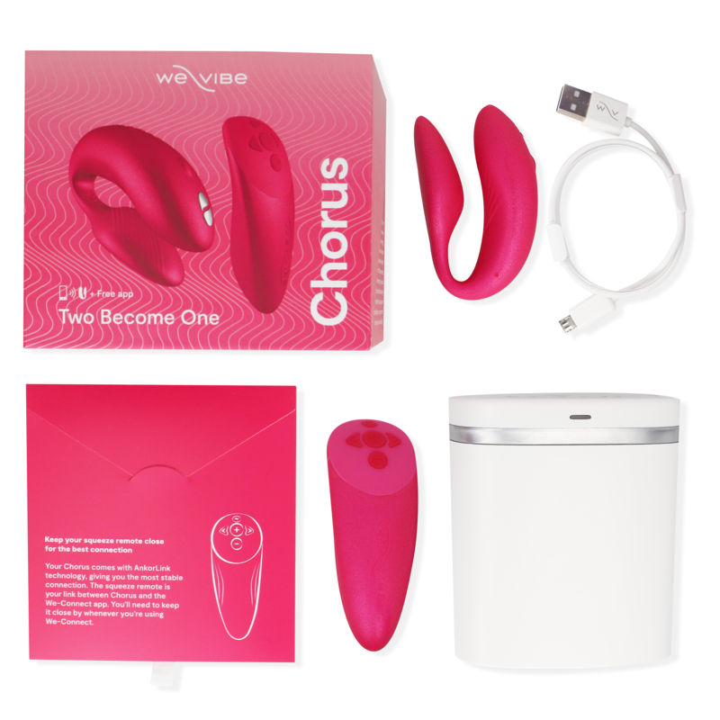 WE-VIBE - VIBROMASSEUR POUR COUPLES CHORUS ROSE
