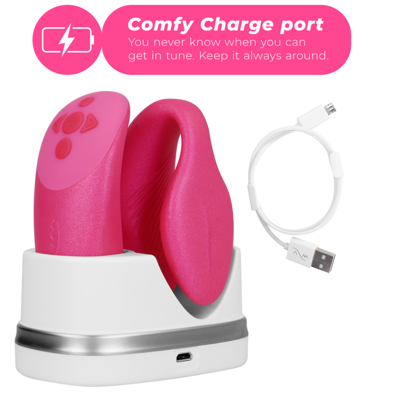 WE-VIBE - VIBROMASSEUR POUR COUPLES CHORUS ROSE