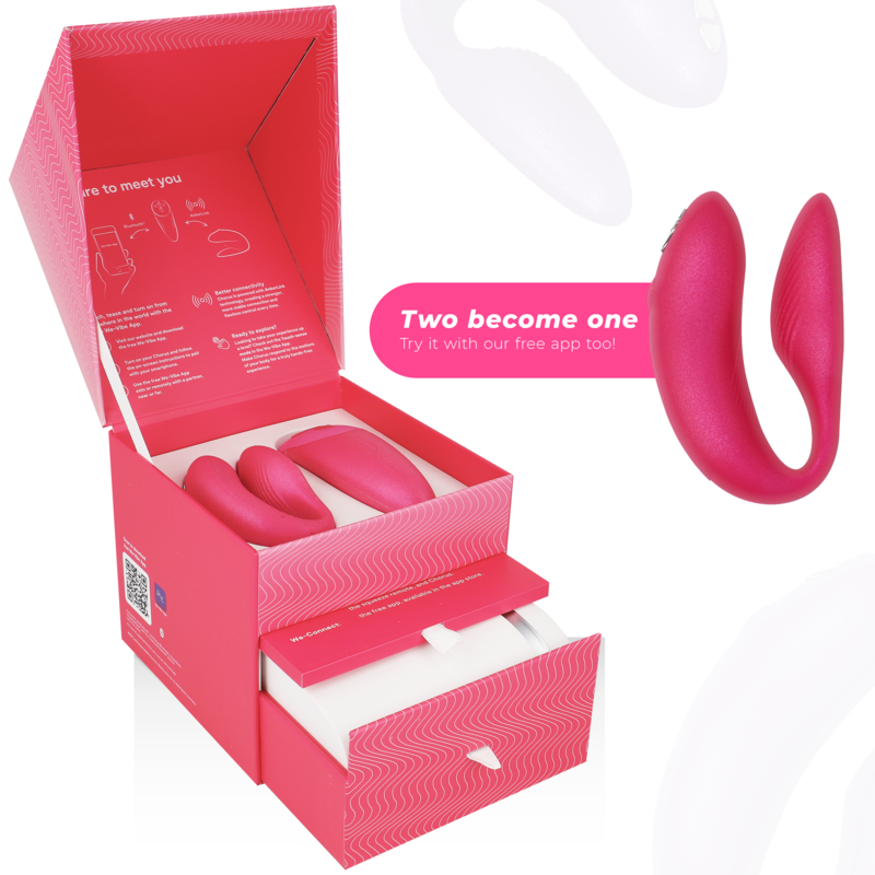 WE-VIBE - VIBROMASSEUR POUR COUPLES CHORUS ROSE