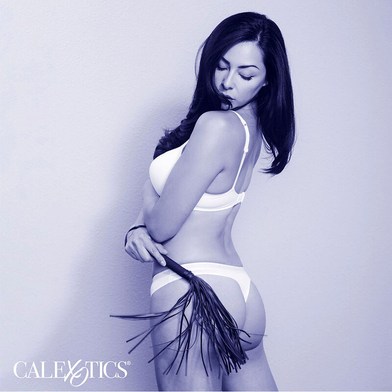 CALEXOTICS - NOCTURNAL FOUET CUIR NOIR
