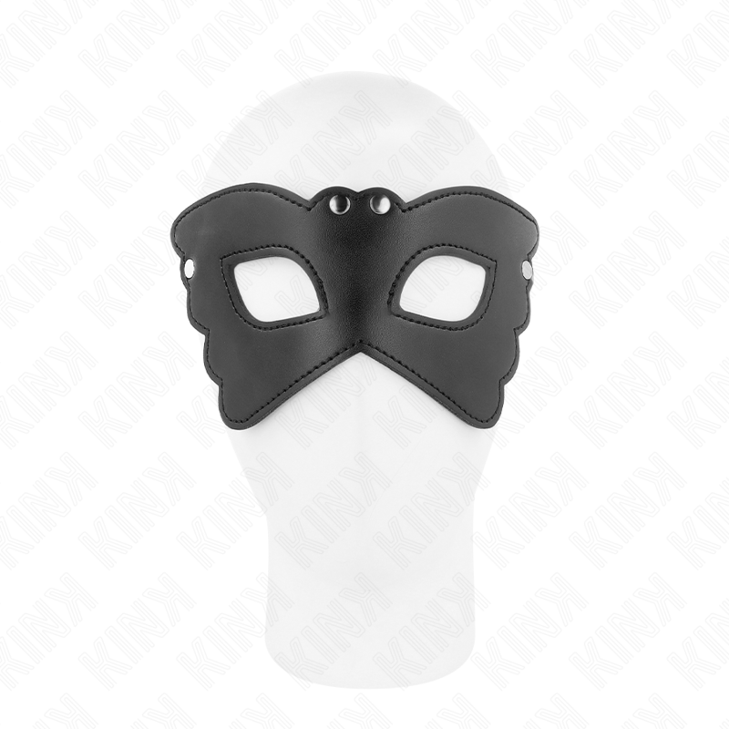MASQUE EN CUIRETTE FORME PAPILLON 20 x 9 CM