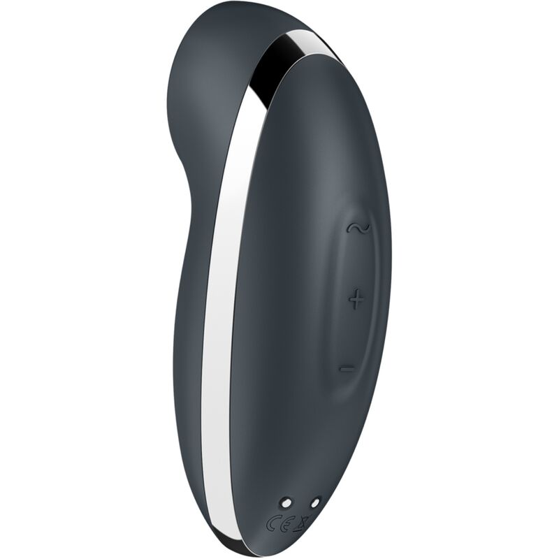 SATISFYER - STIMULATEUR "TAP & CLIMAX 2" GRIS