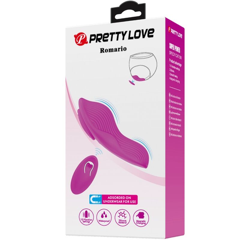 PRETTY LOVE - ROMARIO STIMULATEUR DE CLITORIS ROSE