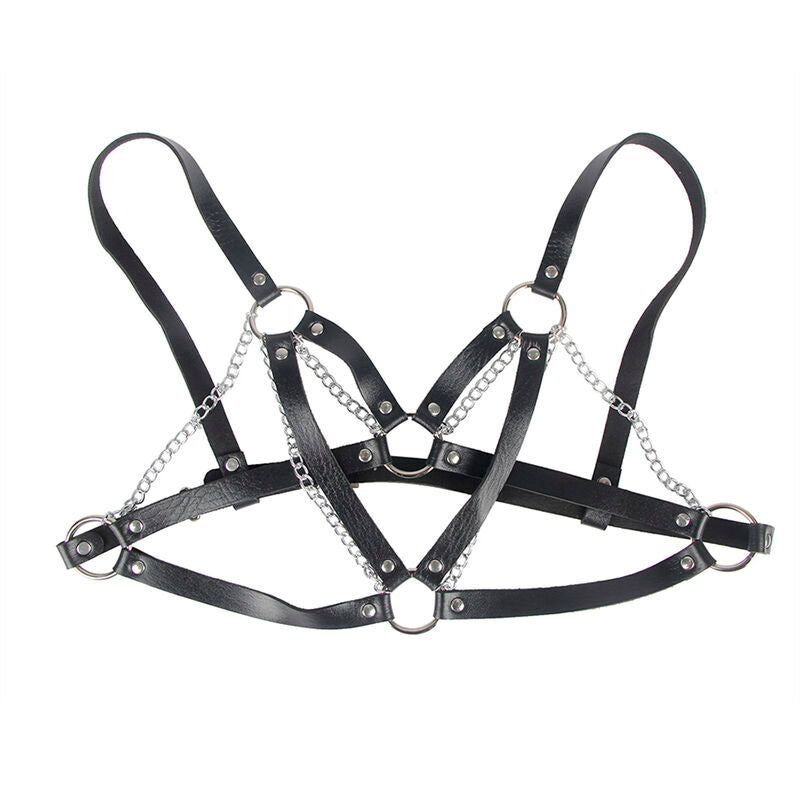 SUBBLIME - CEINTURE PUNK BONDAGE BOUCLE MÉTAL