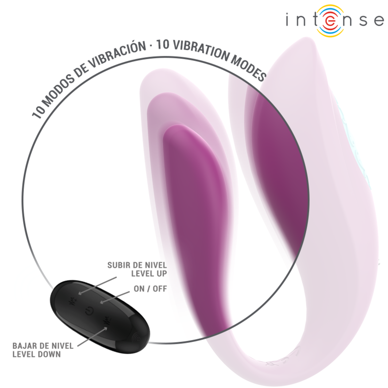 INTENSE - VIBROMASSEUR ET STIMULATEUR ANNIE VIOLET