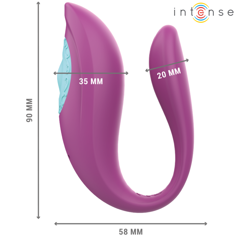 INTENSE - VIBROMASSEUR ET STIMULATEUR ANNIE VIOLET