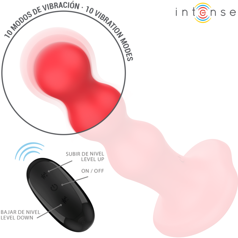 INTENSE - CODY VIBROMASSEUR AVEC VENTOUSE