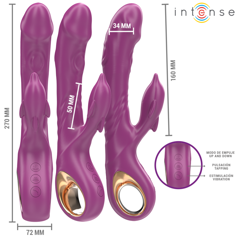 INTENSE - HALLE VIBROMASSEUR MULTIFONCTION