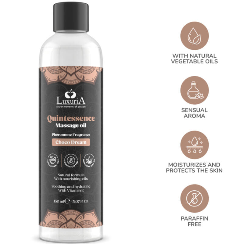 HUILE DE MASSAGE CHOCOLAT 150 ML