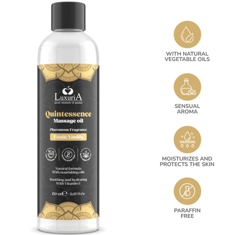 HUILE DE MASSAGE VANILLE EXOTIQUE 150 ML