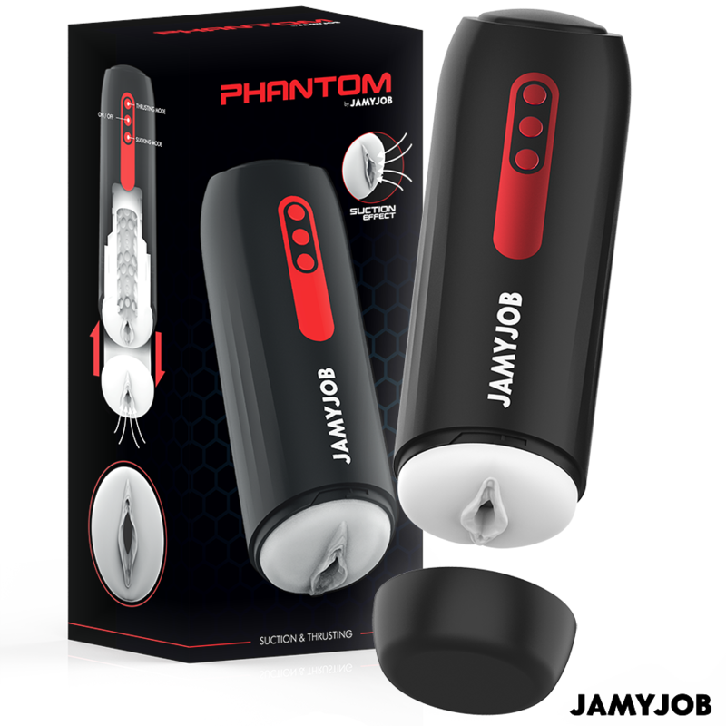 JAMYJOB - MASTURBATEUR VAGIN AUTOMATIQUE PHANTOM