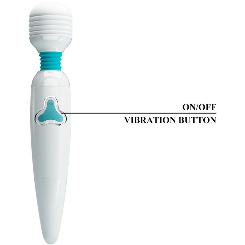PRETTY LOVE - STIMULATEUR 7 VIBRATIONS BLANC