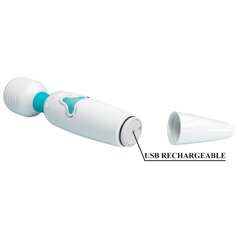 PRETTY LOVE - STIMULATEUR 7 VIBRATIONS BLANC