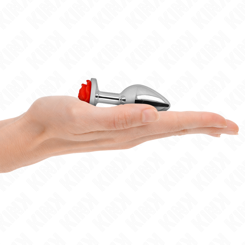 PLUG ANAL ROSE ROUGE TAILLE S