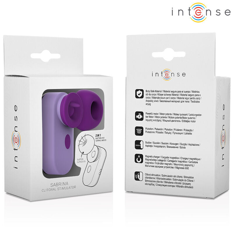 INTENSE - STIMULATEUR DE CLITORIS SABRINA VIOLET