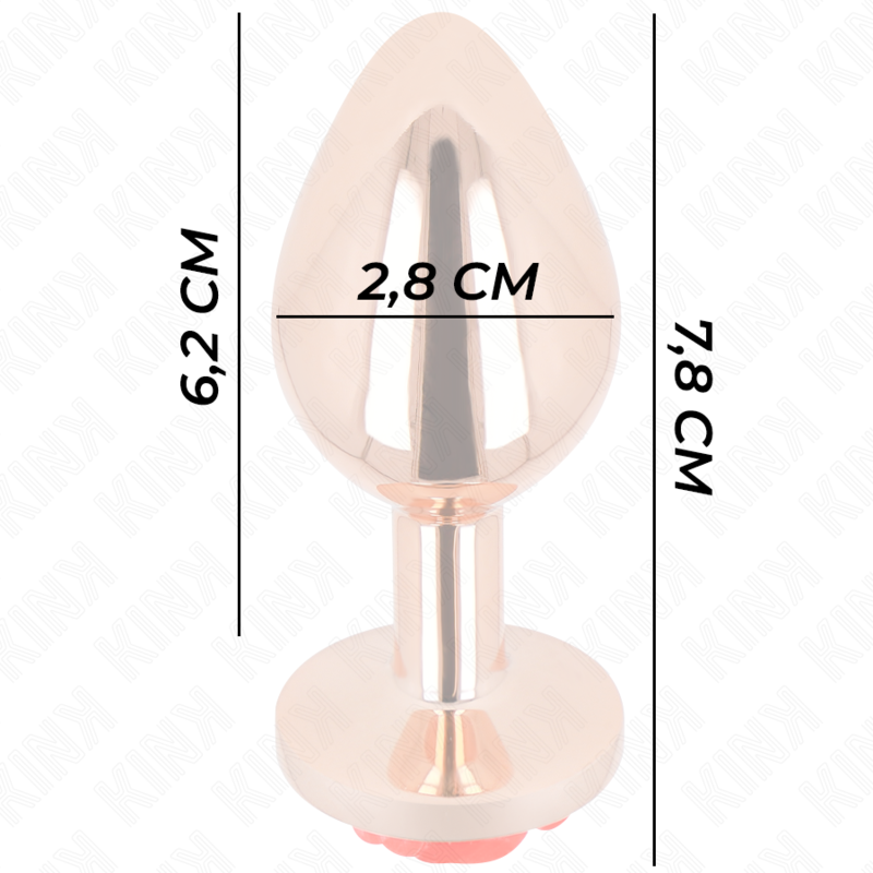 PLUG ANAL OR ROSE TAILLE S
