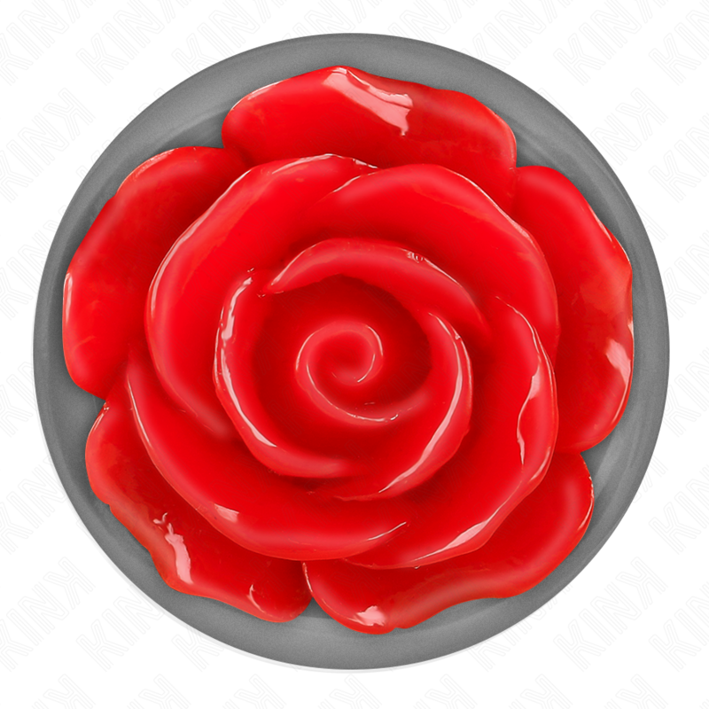 PLUG ANAL ROSE ROUGE TAILLE M
