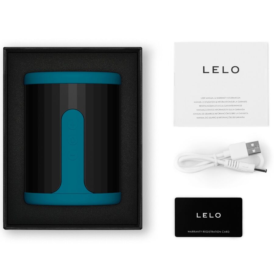 LELO - MASTURBATEUR CONNECTÉ POUR HOMME F2S™ TEAL