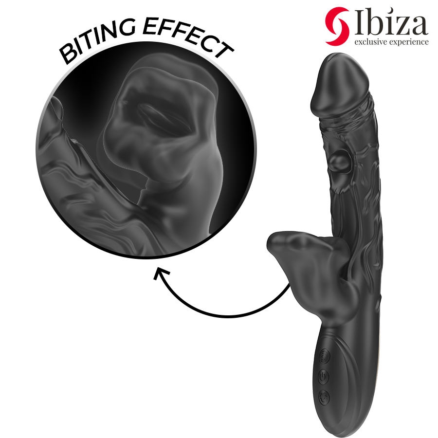 IBIZA - VIBROMASSEUR / STIMULATEUR A EFFET MORDANT