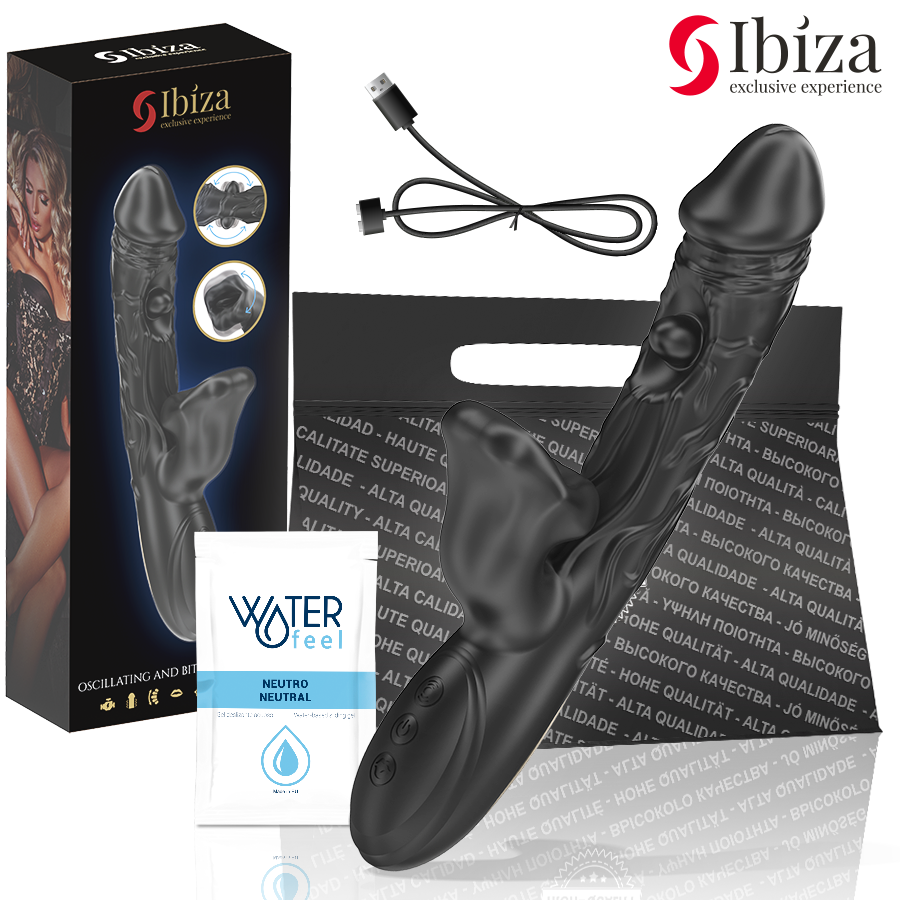 IBIZA - VIBROMASSEUR / STIMULATEUR A EFFET MORDANT