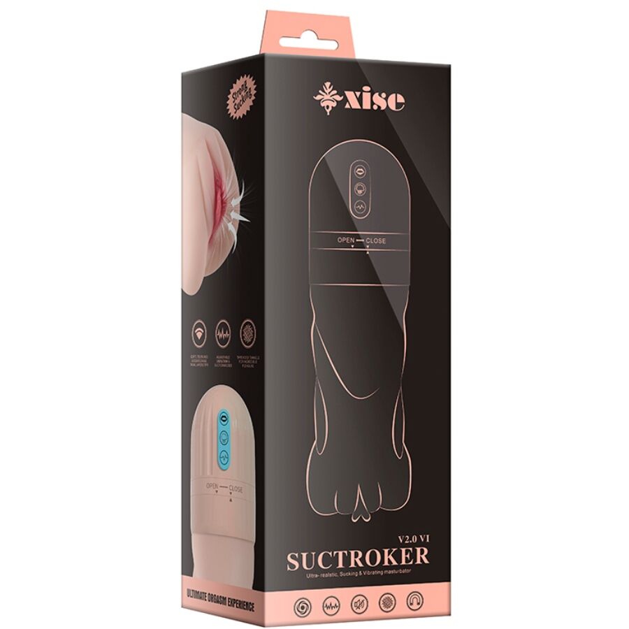 XISE - MASTURBATEUR VAGINAL AVEC VIBRATION